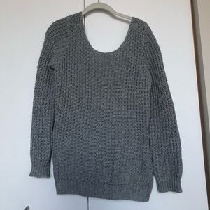 Reversible XS Grey Leith Sweater